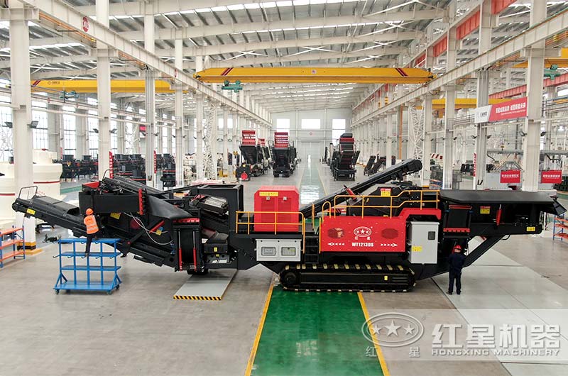 履帶移動式破碎篩分設備