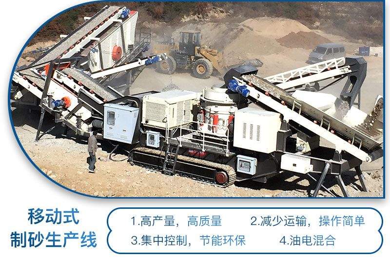 移動制砂生產線