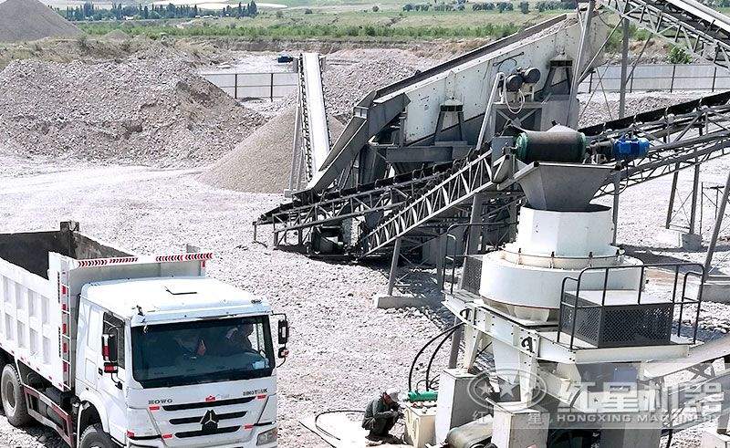 湖南制砂生產現場 湖南制砂生產現場