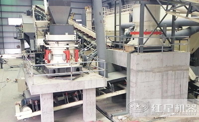 圓錐破碎機現場