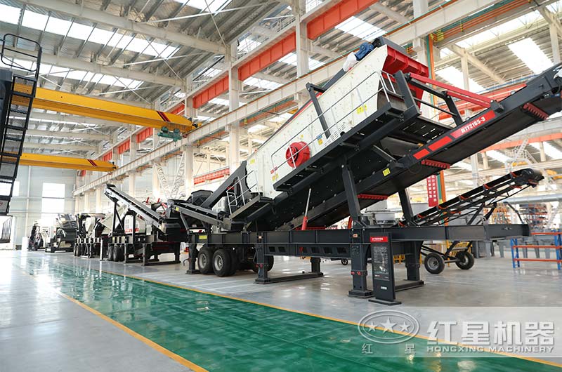 移動(dòng)式破碎站廠家車間實(shí)拍