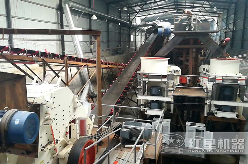 鄭州日產10000噸以上的玄武巖石子生產線 鄭州日產10000噸以上的玄武巖石子生產線