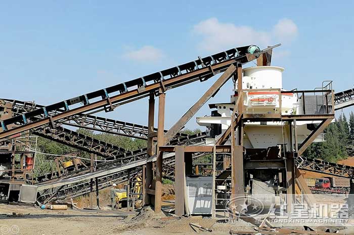 節能制砂機現場 節能制砂機現場