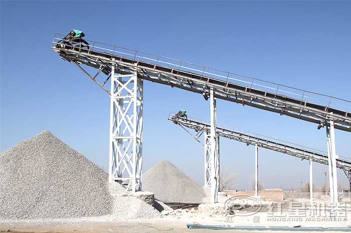 人工制砂生產線現場