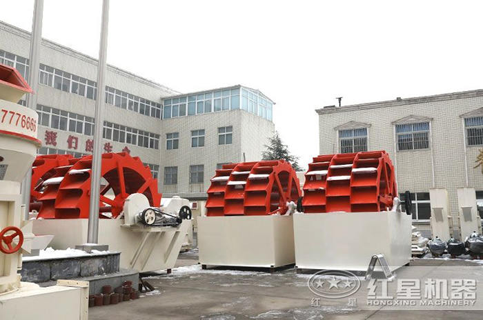 紅星機器生產的河卵石洗砂機價格實惠