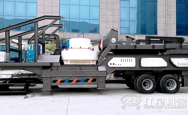 可以移動的河卵石制砂機 可以移動的河卵石制砂機