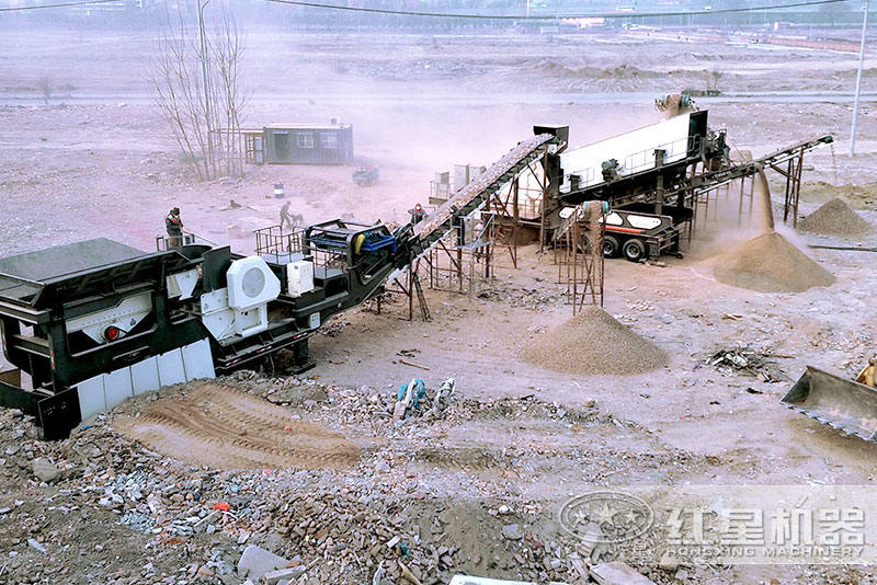 大型車載移動式粉石機多級組合生產 大型車載移動式粉石機多級組合生產