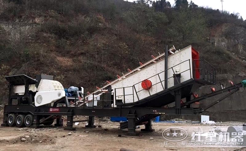 移動錘式破碎生產線