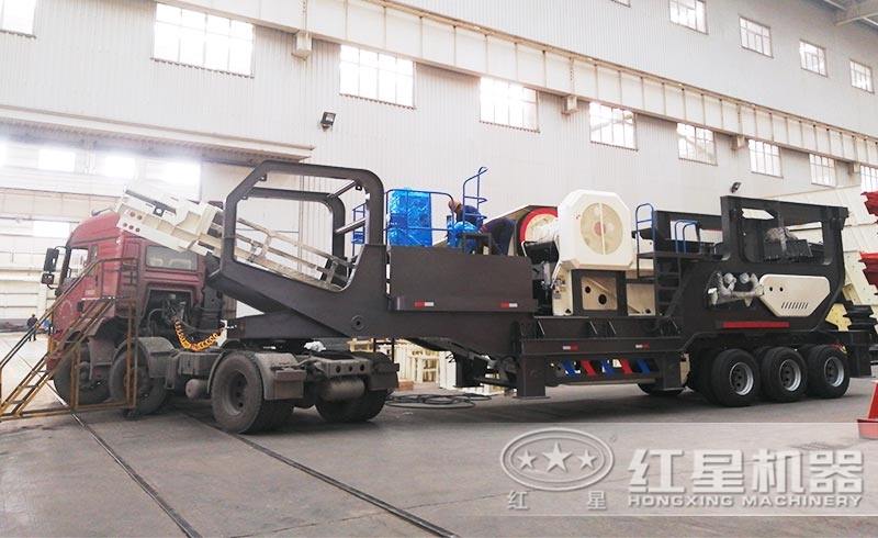 紅星機器流動式碎石機隨時發貨 紅星機器流動式碎石機隨時發貨