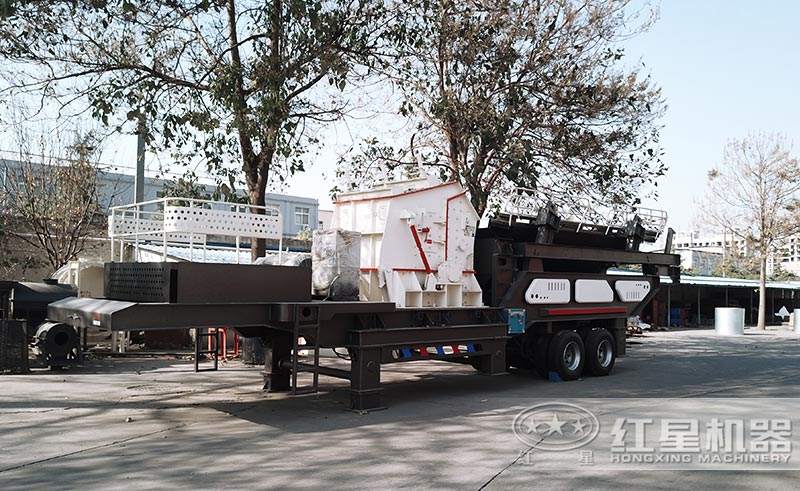 與移動式破碎機搭配的1010反擊式破碎機圖 與移動式破碎機搭配的1010反擊式破碎機圖