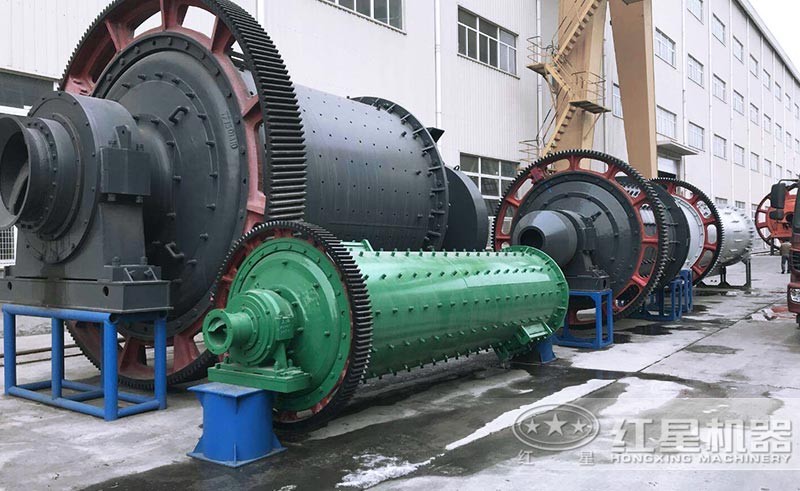 球磨機種類較多