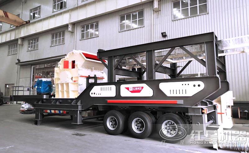 輪胎式移動破碎站 輪胎式移動破碎站