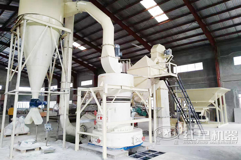 紅星設計石灰石生產線現場