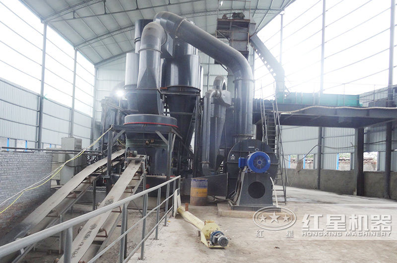 磨粉機現(xiàn)場實拍