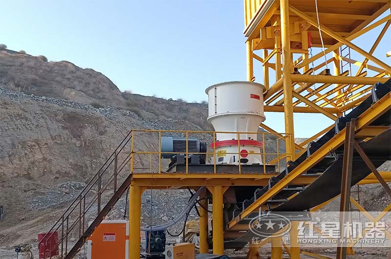 機制砂石骨料生產線主機設備--單缸液壓圓錐破碎機 機制砂石骨料生產線主機設備--單缸液壓圓錐破碎機