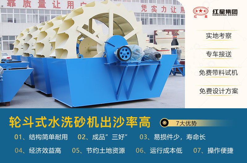 洗砂機(jī)出沙率高