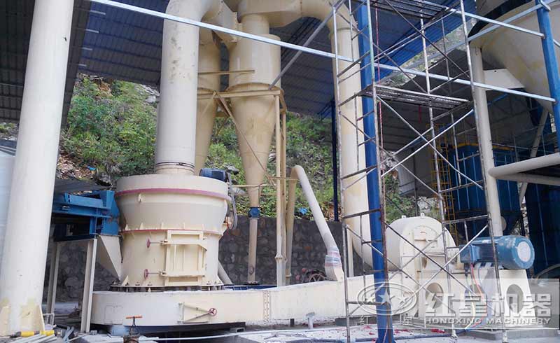 山西微粉磨生產現場 山西微粉磨生產現場