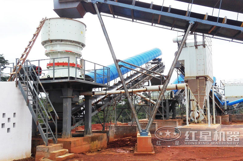 大型圓錐破生產現場 大型圓錐破生產現場