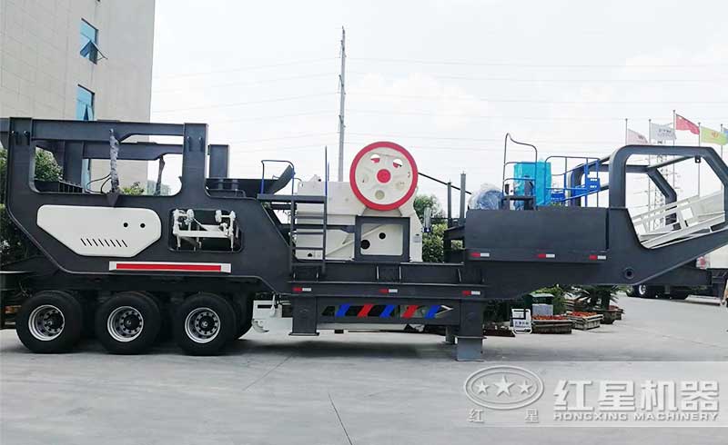 輪胎式移動建筑垃圾處理設備