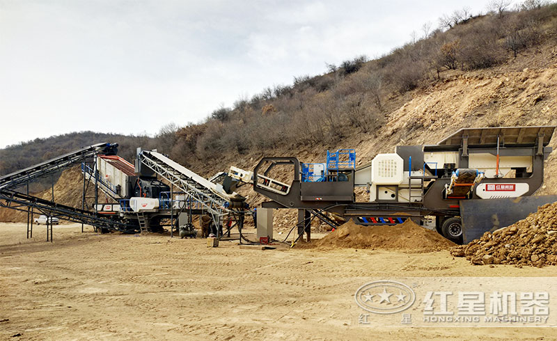 移動破碎站分段破碎