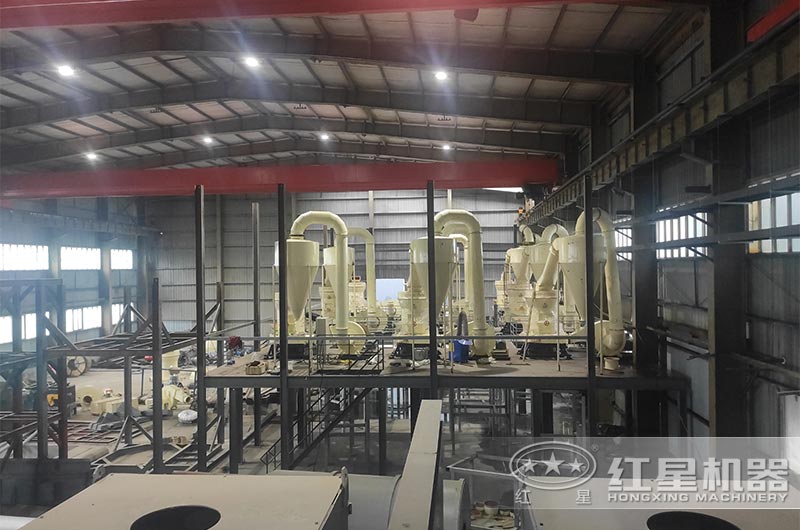 無人操作環保磨粉車間 無人操作環保磨粉車間