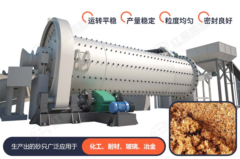 棒磨式制砂機性能優勢 棒磨式制砂機性能優勢