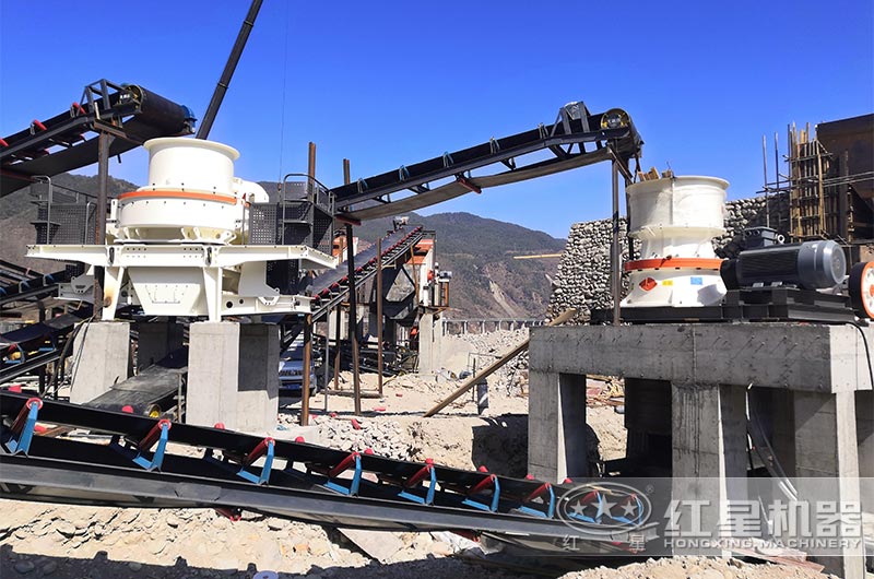 沖擊式制砂機現(xiàn)場 沖擊式制砂機現(xiàn)場