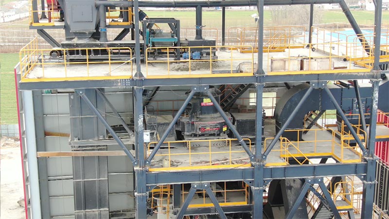 徐州制砂樓現(xiàn)場(chǎng)