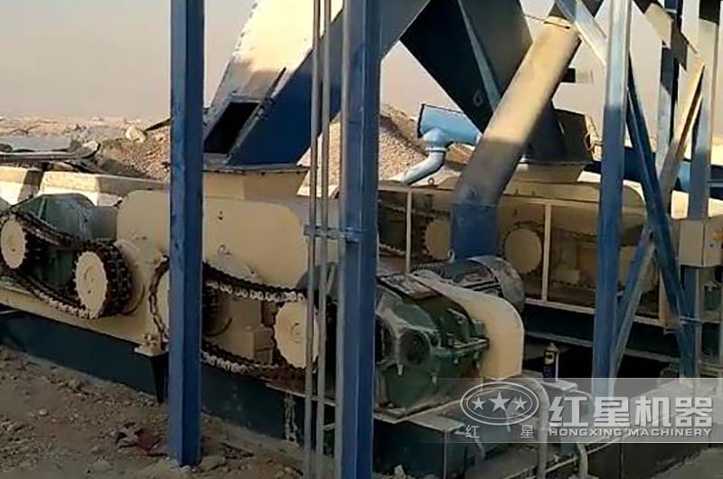 對輥粉碎機實拍