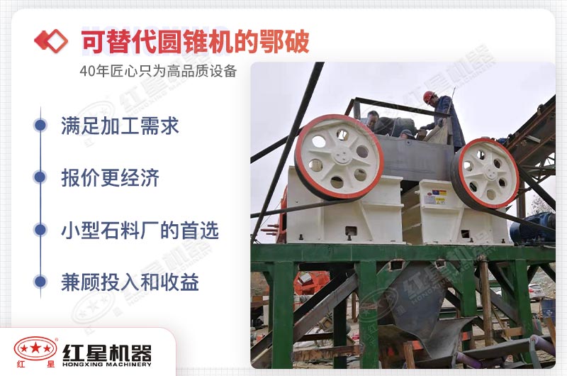 小顎破替代圓錐破很經濟