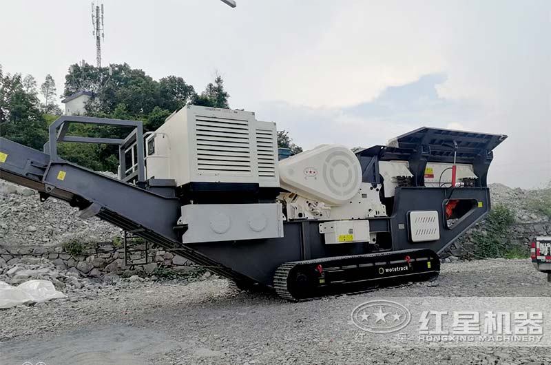 移動石子破碎站