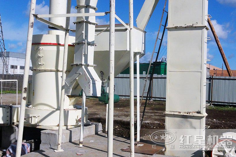 山東客戶瓦磚粉料制備項目