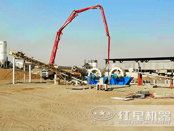 石粉雙輪洗砂生產(chǎn)線