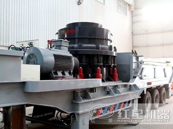 200tph移動圓錐破碎機廠區圖 200tph移動圓錐破碎機廠區圖