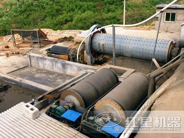 CTB1024磁選機磁選現場 CTB1024磁選機磁選現場