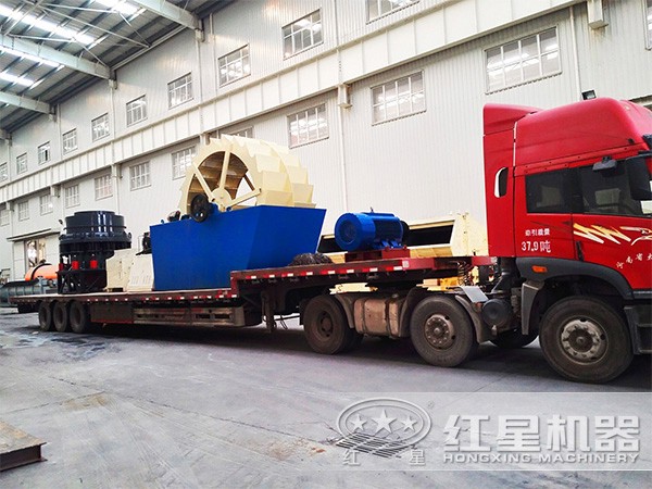 洗砂機發(fā)貨現(xiàn)場 洗砂機發(fā)貨現(xiàn)場