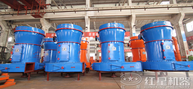 石英石雷蒙磨粉機廠區圖