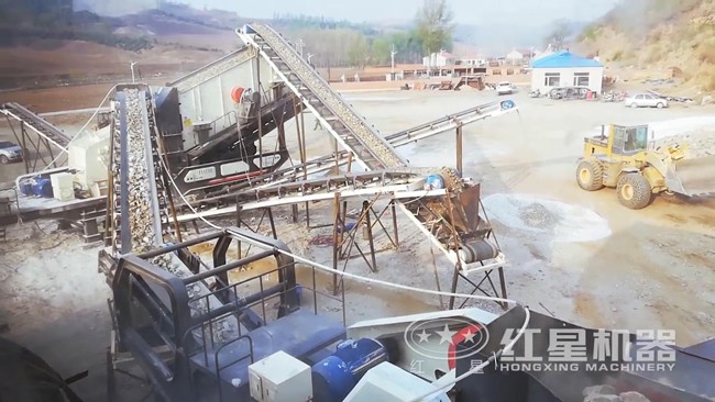 移動(dòng)石料破碎生產(chǎn)線