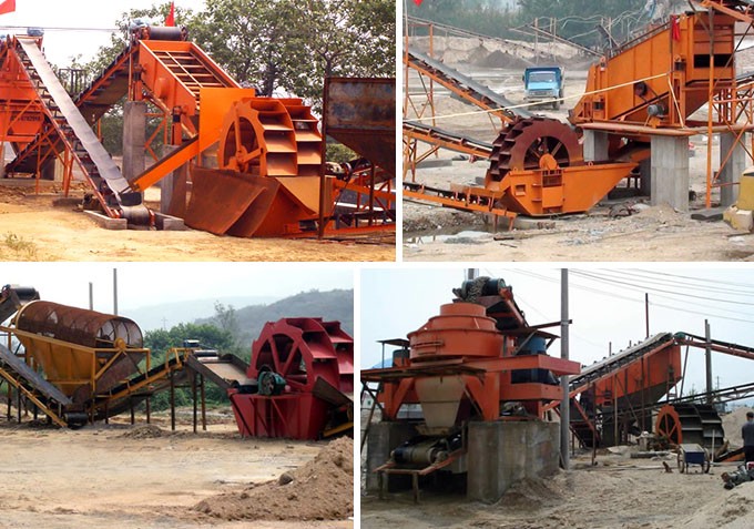 3020型洗沙機現場作業圖 3020型洗沙機現場作業圖