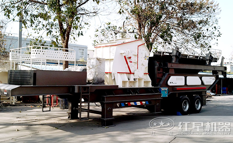 移動式反擊破碎機 移動式反擊破碎機