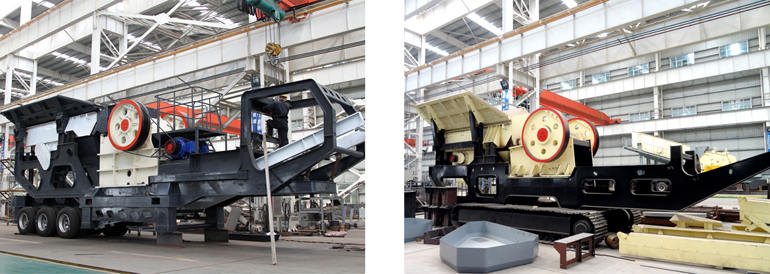 移動(dòng)破碎機(jī)的分類 移動(dòng)破碎機(jī)的分類