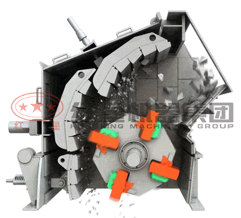 反擊式破碎機(jī)工作原理 反擊式破碎機(jī)工作原理