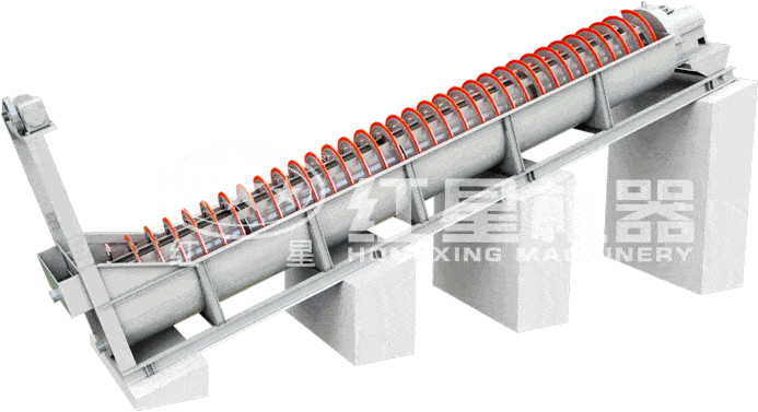 螺旋選礦機(jī)結(jié)構(gòu)及工作原理 螺旋選礦機(jī)結(jié)構(gòu)及工作原理