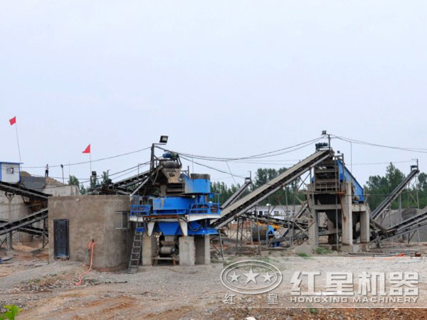 白云石制砂機環生產線 白云石制砂機環生產線