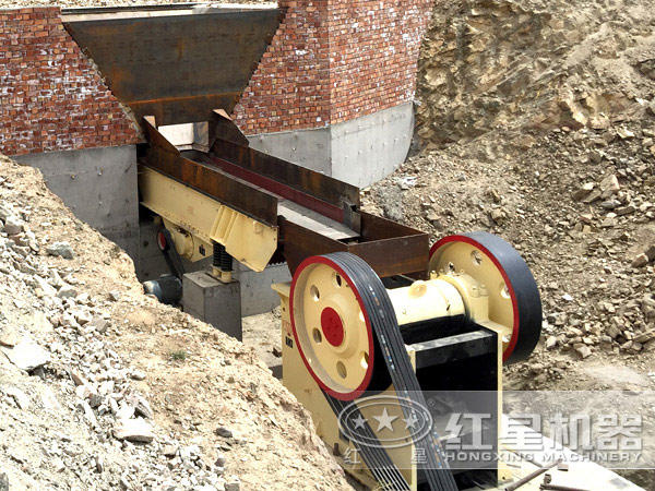 顎式破碎機的應用現場 顎式破碎機的應用現場