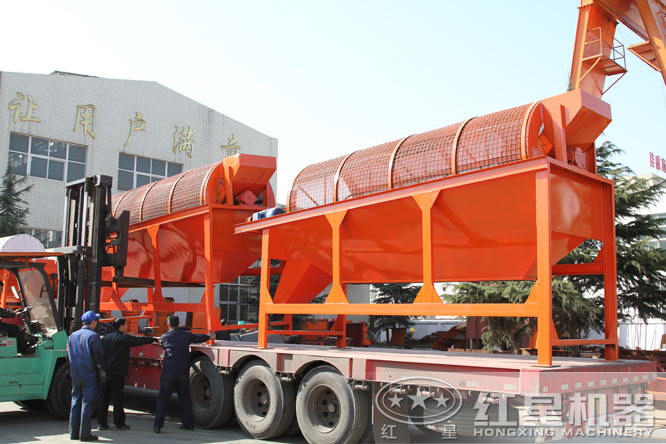 滾筒篩發貨了 滾筒篩發貨了