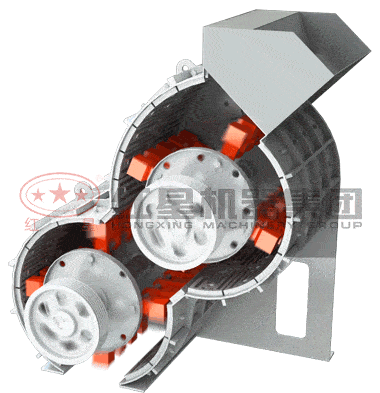 雙級煤矸石粉碎機結構和工作原理 雙級煤矸石粉碎機結構和工作原理