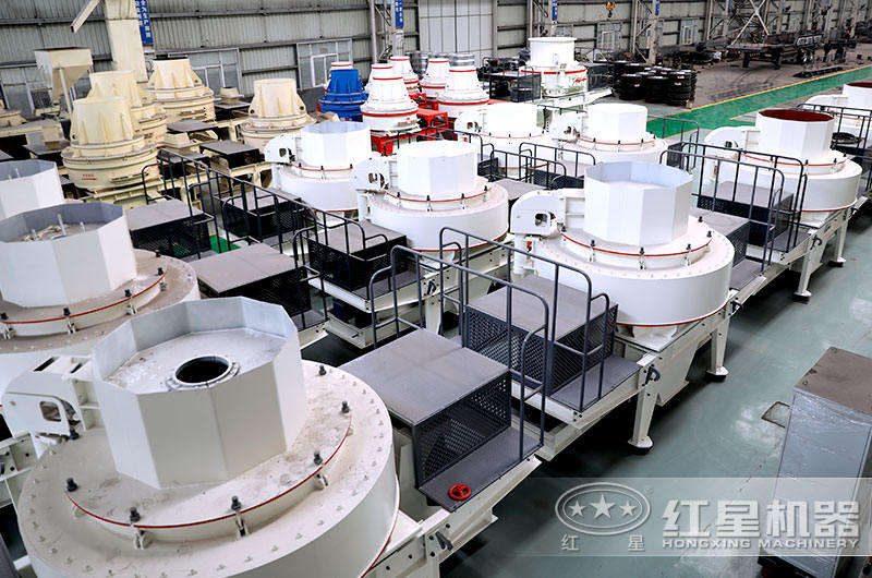 大型制砂機生產車間