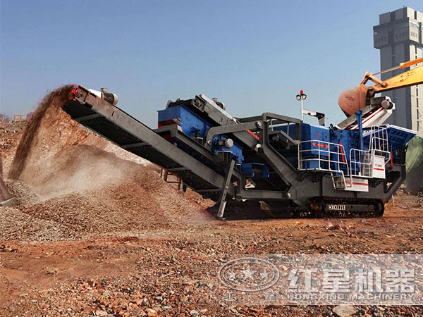 流動反擊破石塊加工機 流動反擊破石塊加工機