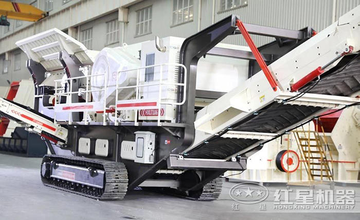 履帶式移動破碎機圖 履帶式移動破碎機圖